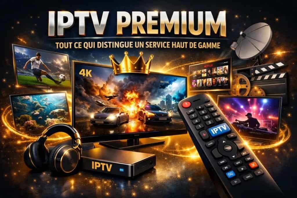 IPTV Premium service haut de gamme France qualité 2026